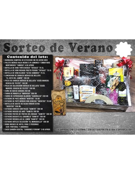 Sorteo de Verano - Lote Barbacoa